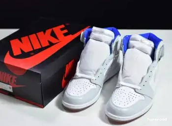 Hyperoad RACER ZOOM JORDAN 1 HIGH RETRO BLUE - WHITE 0504